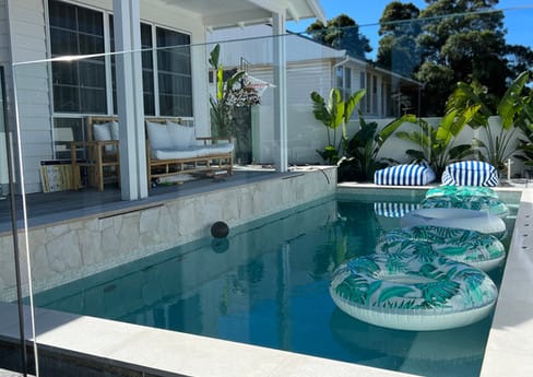 Hamptons Coastal Landscape Design, Nelson Bay, Port Stephens