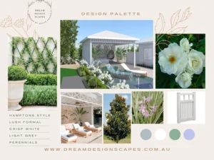 Hamptons Landscape Design Newcastle