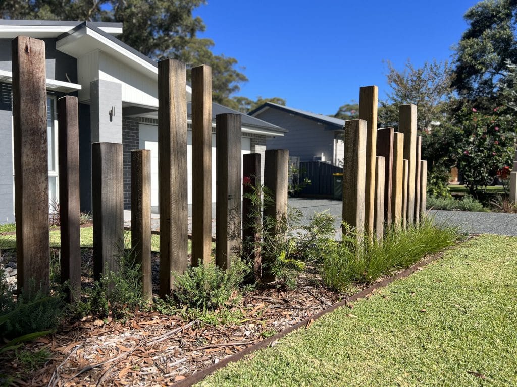 Rustic Coastal Native Garden Design, Hawkes Nest, Mid North Coast