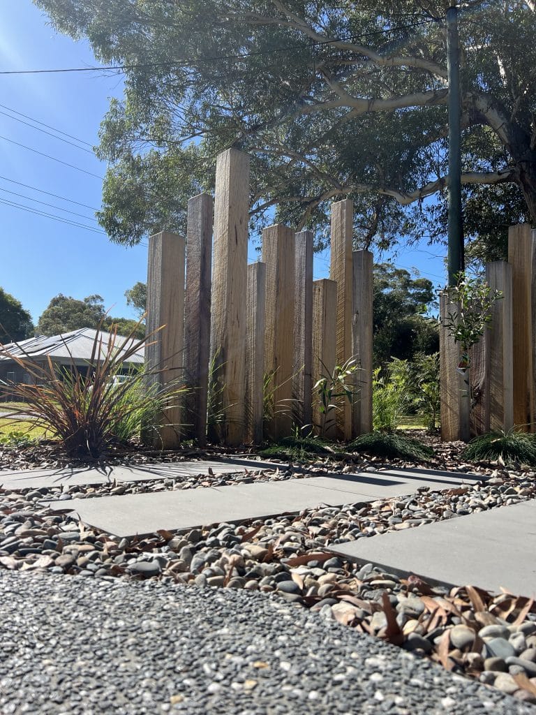 Rustic Coastal Native Garden Design, Hawkes Nest, Mid North Coast