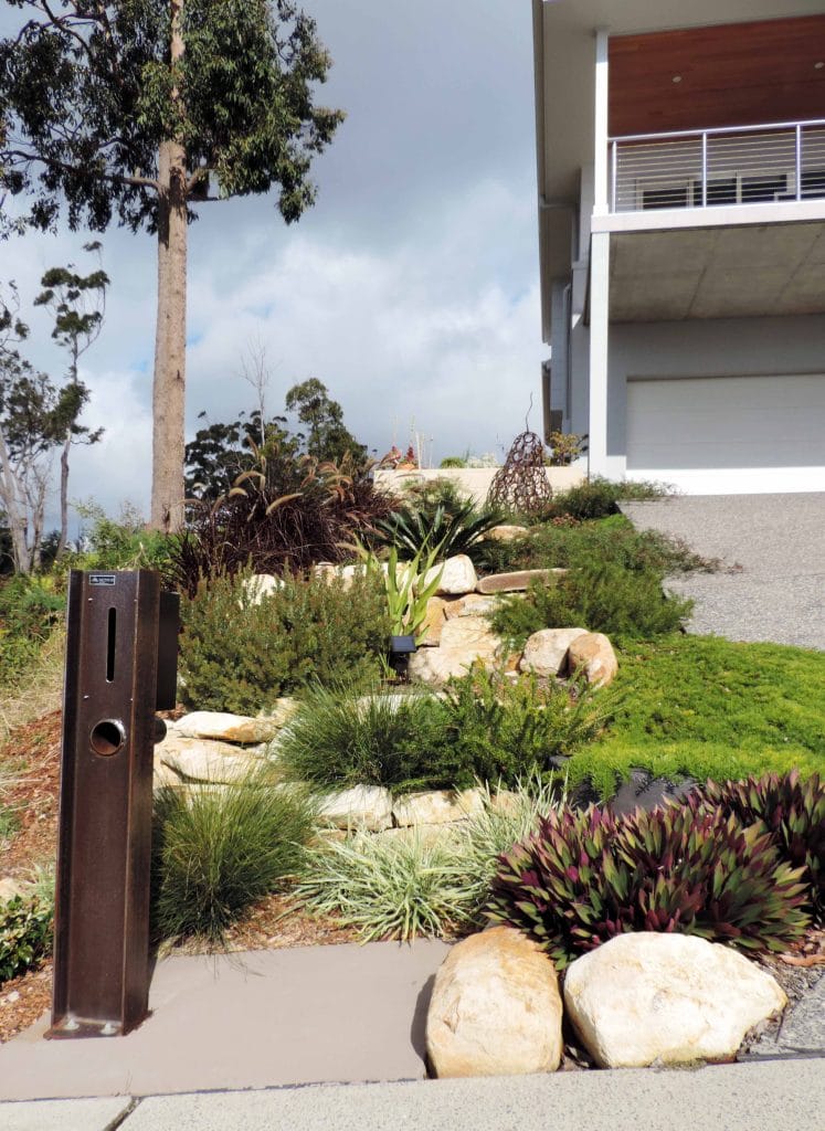 Contemporary Native Garden Design, Nelson Bay, Port Stephens