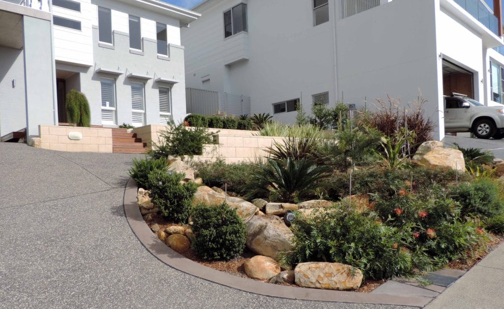 Contemporary Native Garden Design, Nelson Bay, Port Stephens