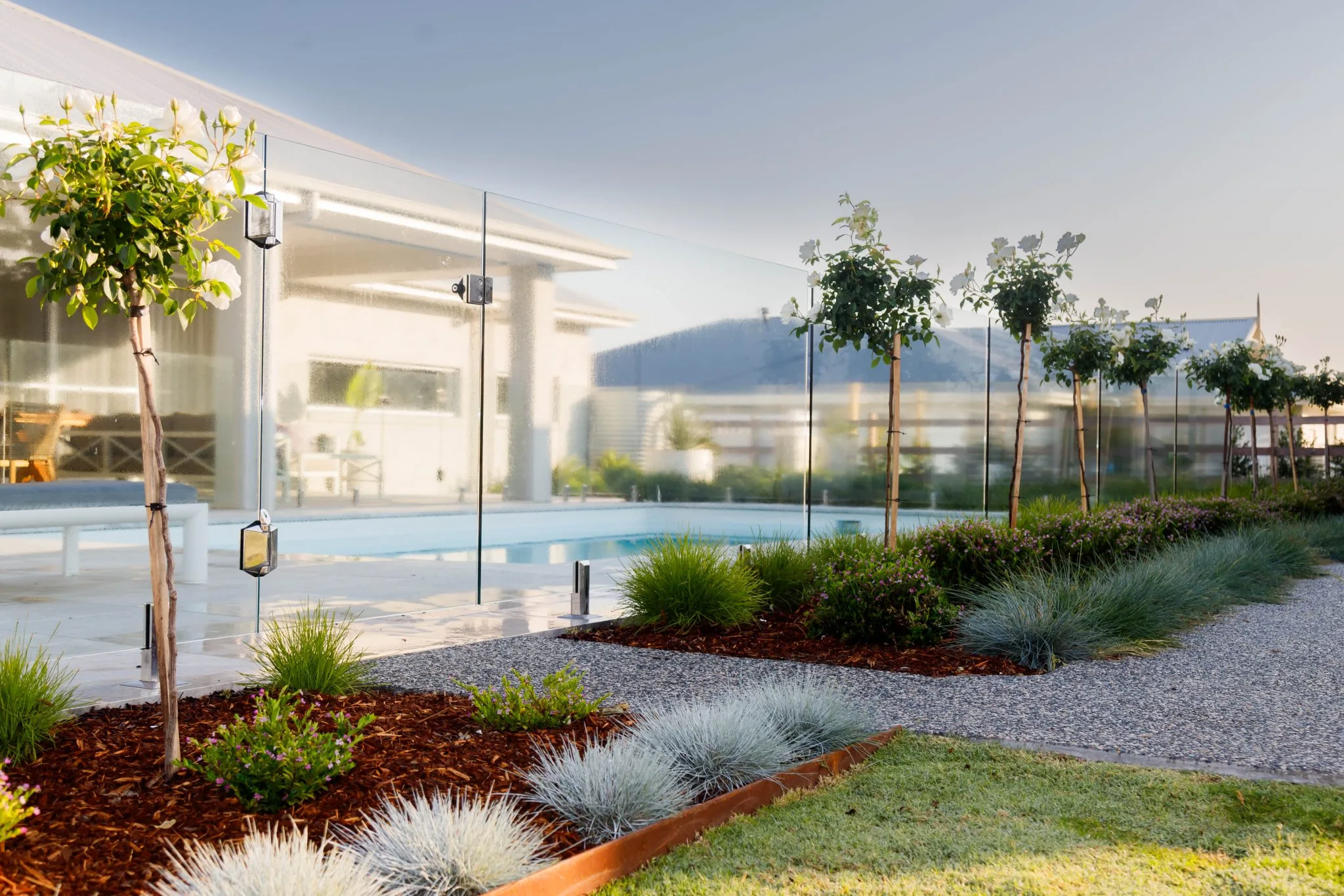 Hamptons Style Rural Garden, Louth Park, Hunter Valley